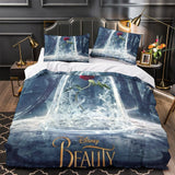 Beauty and the Beast Bedding Set Quilt Duvet Cover Without Filler