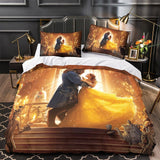 Beauty and the Beast Bedding Set Quilt Duvet Cover Without Filler