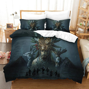 Black Panther Wakanda Forever Bedding Set Quilt Cover