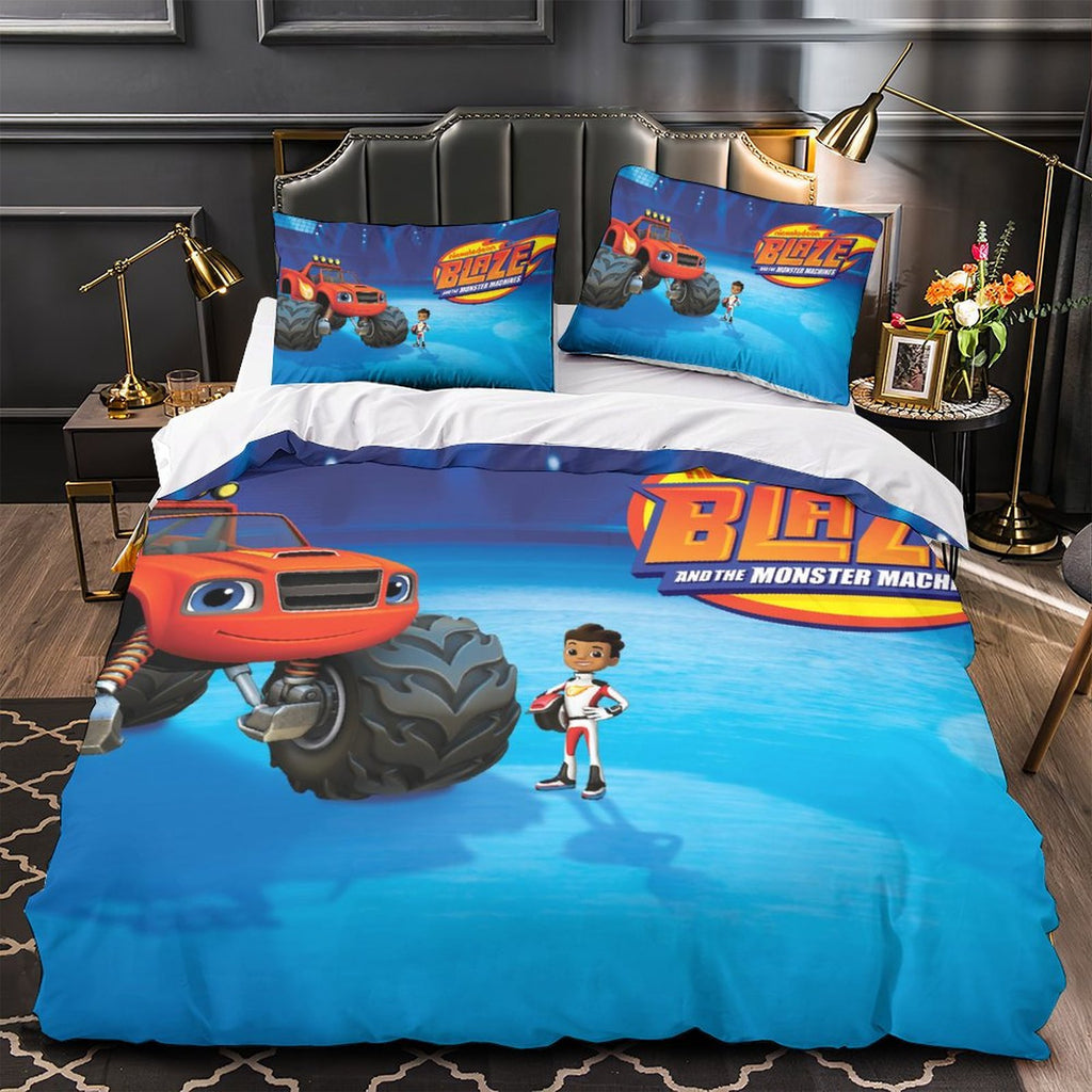 Blaze and the Monster Machines Bedding Set Quilt Duvet Cover Without Filler