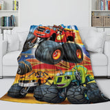 Blaze and the Monster Machines Blanket Flannel Fleece Throw Room Decoration