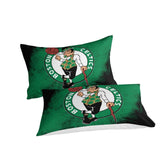 Boston Celtics Bedding Set Quilt Cover Without Filler