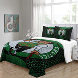 Boston Celtics Bedding Set Quilt Cover Without Filler