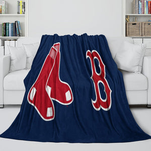 Boston Red Sox Blanket Flannel Throw Room Decoration