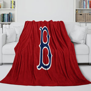 Boston Red Sox Blanket Flannel Throw Room Decoration