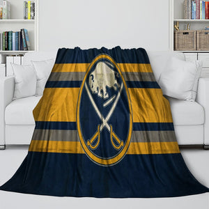 Buffalo Sabres Blanket Flannel Throw Kids Room Decoration
