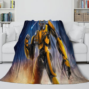 Bumblebee Blanket Flannel Throw Kids Room Decoration