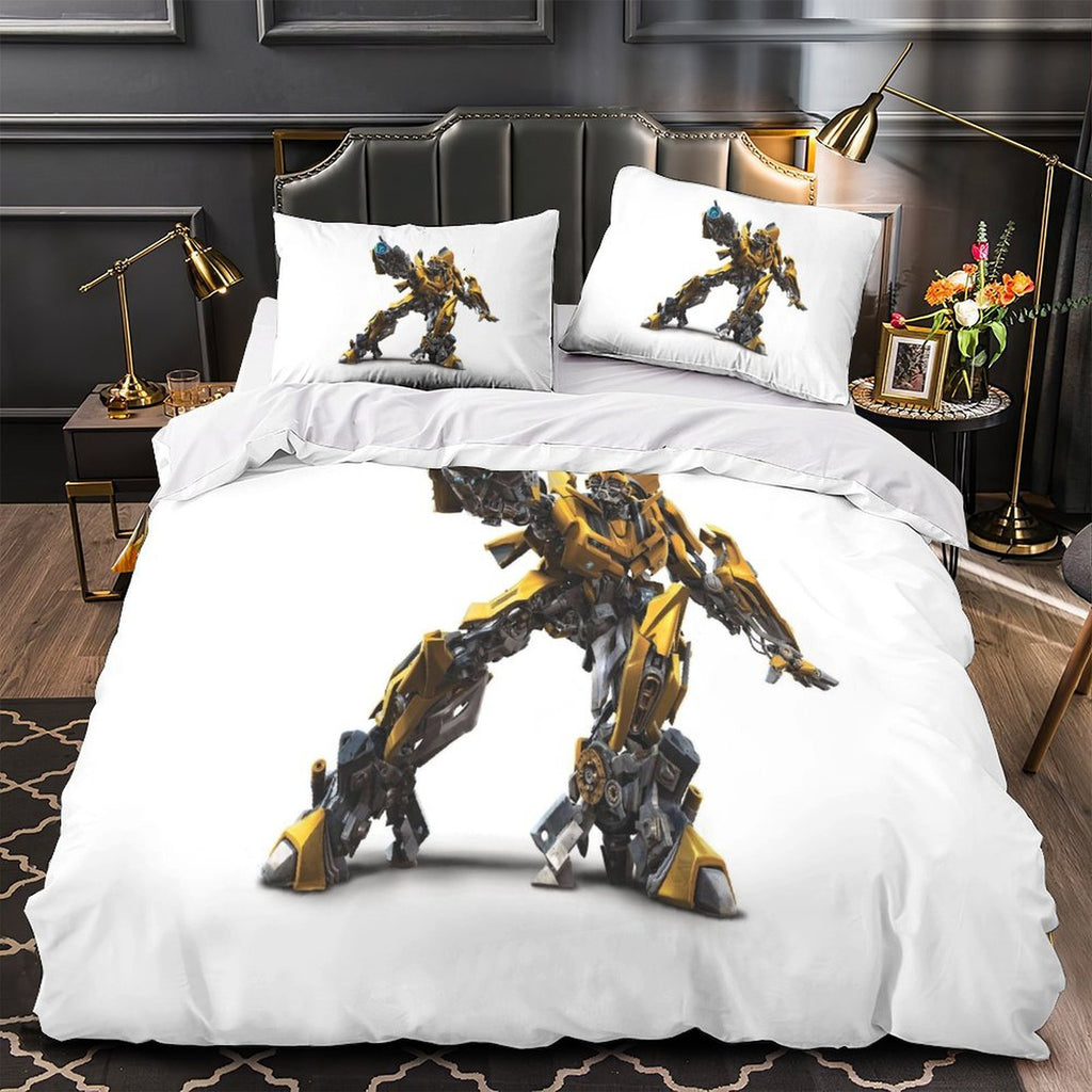 Bumblebee Duvet Cover Pattern Bedding Set Without Filler