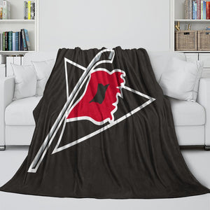 Carolina Hurricanes Blanket Flannel Throw Kids Room Decoration