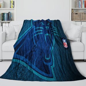 Carolina Panthers Blanket Flannel Fleece Throw Room Decoration