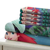 Cartoon The Little Mermaid Ariel Bedding Set Quilt Duvet Cover Without Filler