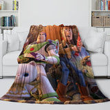 Cartoon Toy Story Blanket Flannel Fleece Throw Room Decoration