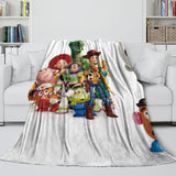Cartoon Toy Story Blanket Flannel Fleece Throw Room Decoration