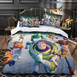 Cartoon Toy Story Pattern Bedding Set Quilt Duvet Cover Without Filler