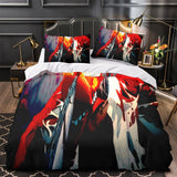 Chainsaw Man Bedding Set Pattern Quilt Duvet Cover Without Filler