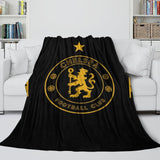 Chelsea Football Club Blanket Flannel Throw Room Decoration