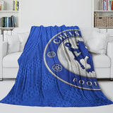 Chelsea Football Club Blanket Flannel Throw Room Decoration