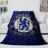 Chelsea Football Club Blanket Flannel Throw Room Decoration