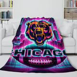 Chicago Bears Blanket Flannel Fleece Throw Kids Room Decoration
