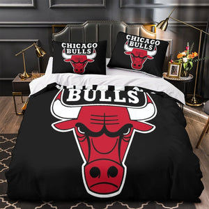 Chicago Bulls Bedding Set Duvet Cover Without Filler