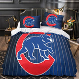 Chicago Cubs Bedding Set Quilt Cover Without Filler