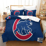 Chicago Cubs Bedding Set Quilt Cover Without Filler