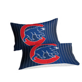 Chicago Cubs Bedding Set Quilt Cover Without Filler