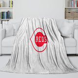 Cincinnati Reds Blanket Flannel Throw Room Decoration