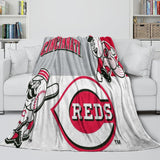 Cincinnati Reds Blanket Flannel Throw Room Decoration