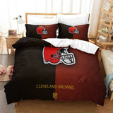 Cleveland Browns Bedding Set Duvet Cover Without Filler