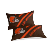 Cleveland Browns Bedding Set Duvet Cover Without Filler