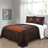 Cleveland Browns Bedding Set Duvet Cover Without Filler