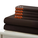 Cleveland Browns Bedding Set Duvet Cover Without Filler