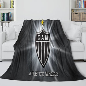 Clube Atlético Mineiro Blanket Flannel Fleece Room Decoration