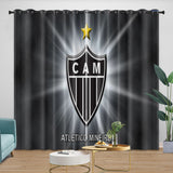 Clube Atlético Mineiro Curtains Blackout Window Drapes Room Decoration