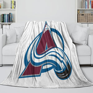 Colorado Avalanche Blanket Flannel Throw Kids Room Decoration