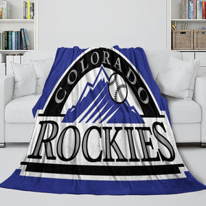 Colorado Rockies Blanket Flannel Throw Room Decoration