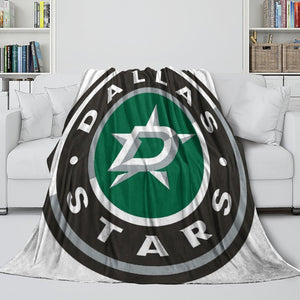Dallas Stars Blanket Flannel Throw Kids Room Decoration