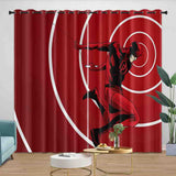 Daredevil Curtains Pattern Blackout Window Drapes Room Decoration