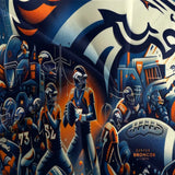 Denver Broncos Bedding Set Duvet Cover Without Filler