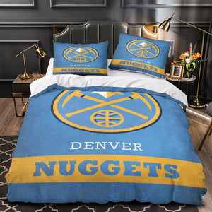 Denver Nuggets Bedding Set Duvet Cover Without Filler