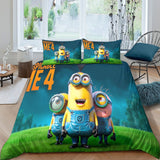 Despicable Me 4 Bedding Set Pattern Quilt Cover Without Filler
