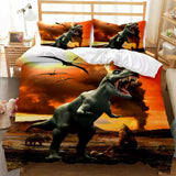 Dinosaur Bedding Set Quilt Cover Without Filler
