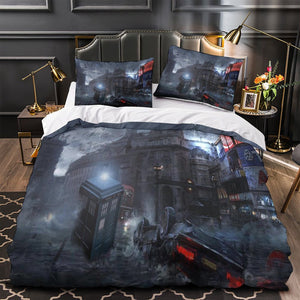 Doctor Who Bedding Set Pattern Quilt Cover Without Filler