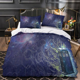 Doctor Who Bedding Set Pattern Quilt Cover Without Filler