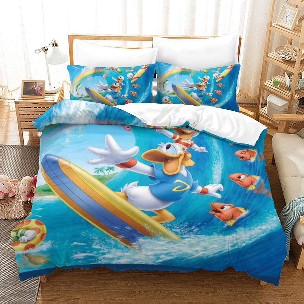 Donald Duck Bedding Set Quilt Duvet Cover Without Filler