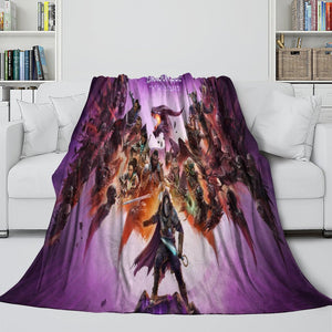 Dragon Age The Veilguard Blanket Flannel Throw Room Decoration