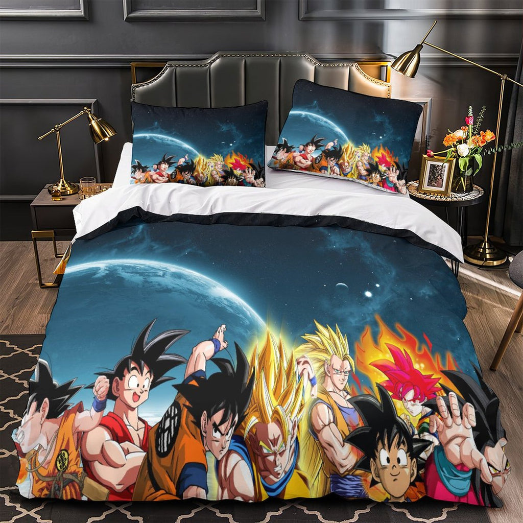 Dragon Ball Bedding Set Kids Quilt Duvet Cover Without Filler