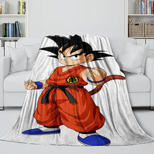 Dragon Ball Blanket Flannel Throw Room Decoration