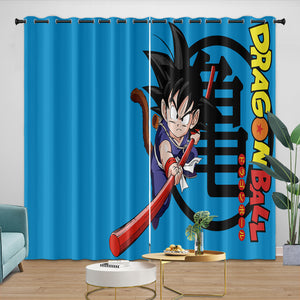 Dragon Ball Curtains Blackout Window Pattern Drapes Room Decoration